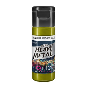 IONIC Real Heavy Metal Colors: Olive Gold Base (20ml)