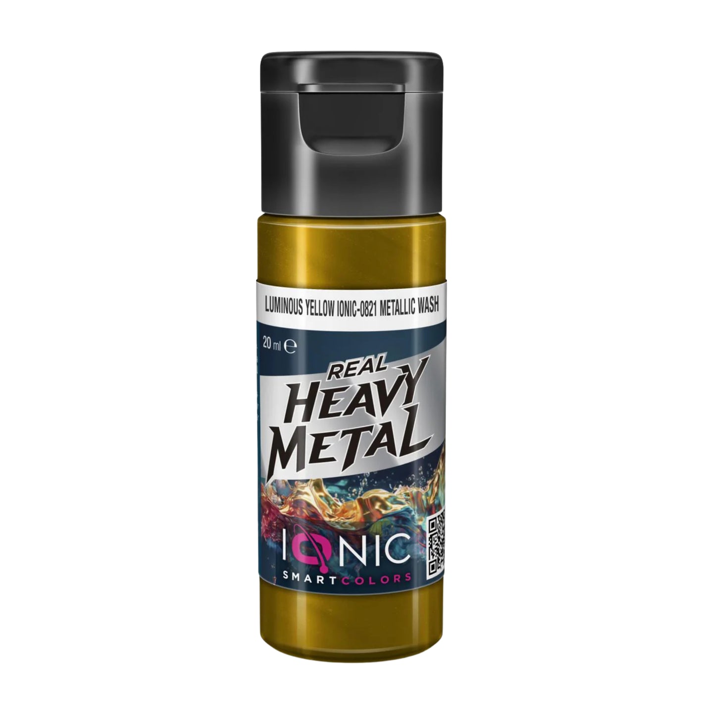 IONIC Real Heavy Metal Colors: Luminous Yellow Wash (20ml)