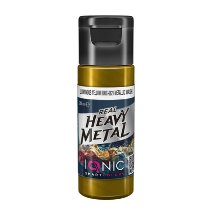 IONIC Real Heavy Metal Colors: Luminous Yellow Wash (20ml)
