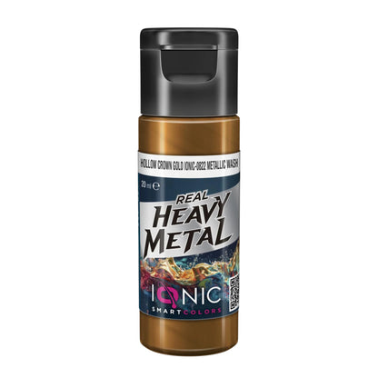 IONIC Real Heavy Metal Colors: Hollow Crown Gold Wash (20ml)