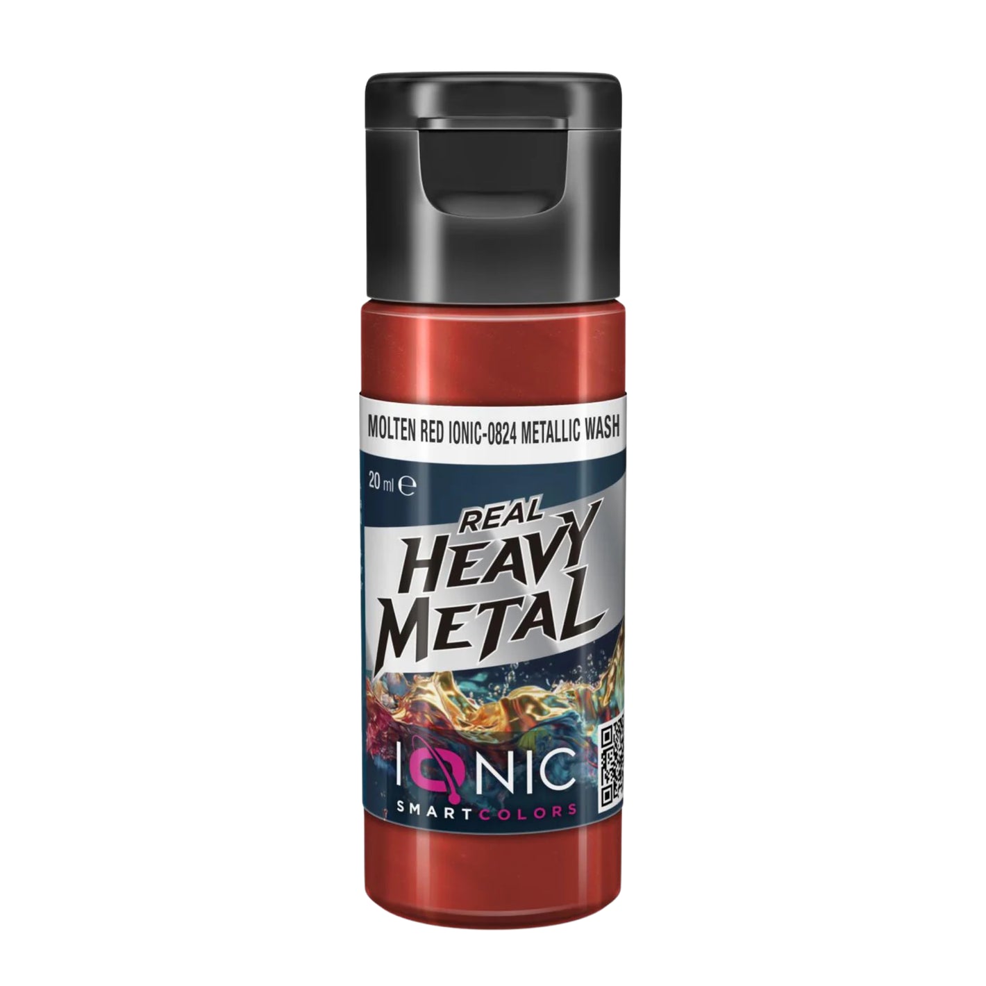 IONIC Real Heavy Metal Colors: Molten Red Wash (20ml)