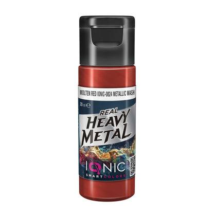 IONIC Real Heavy Metal Colors: Molten Red Wash (20ml)