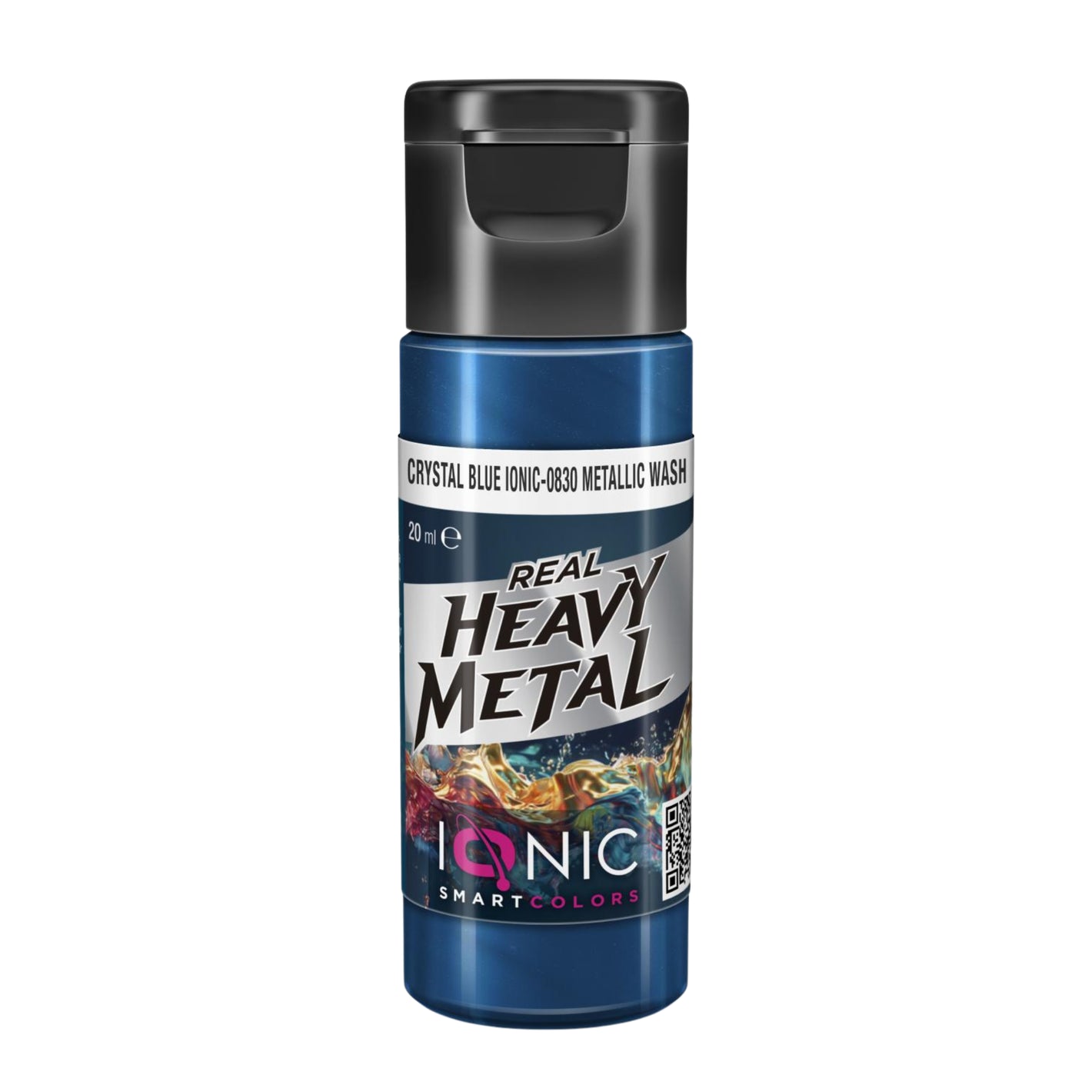 IONIC Real Heavy Metal Colors: Crystal Blue Wash (20ml)