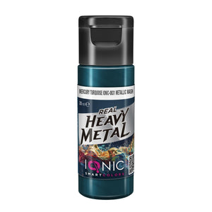 IONIC Real Heavy Metal Colors: Mercury Turquoise Wash (20ml)