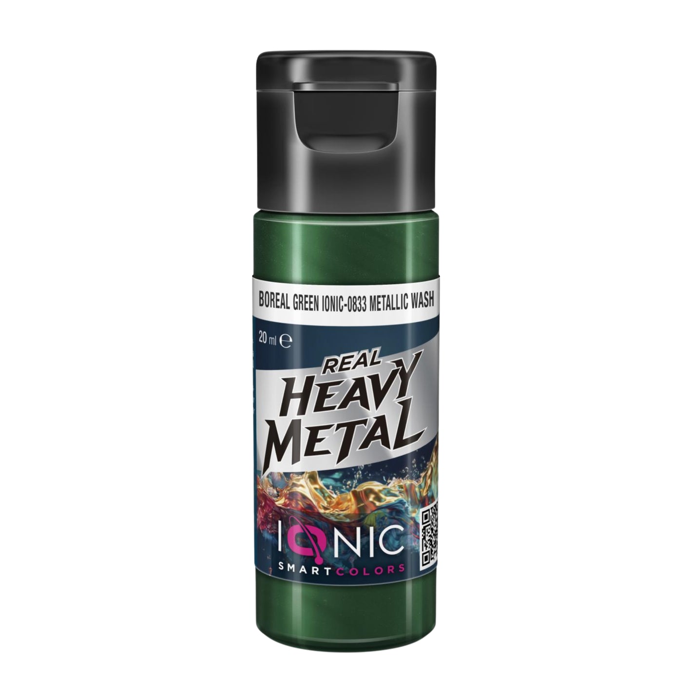 IONIC Real Heavy Metal Colors: Boreal Green Wash (20ml)