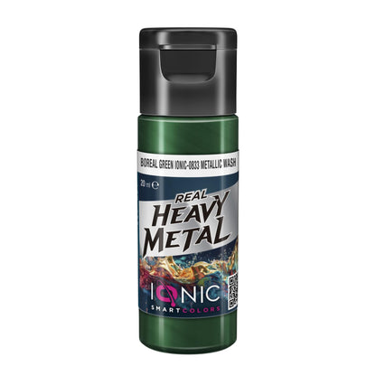 IONIC Real Heavy Metal Colors: Boreal Green Wash (20ml)