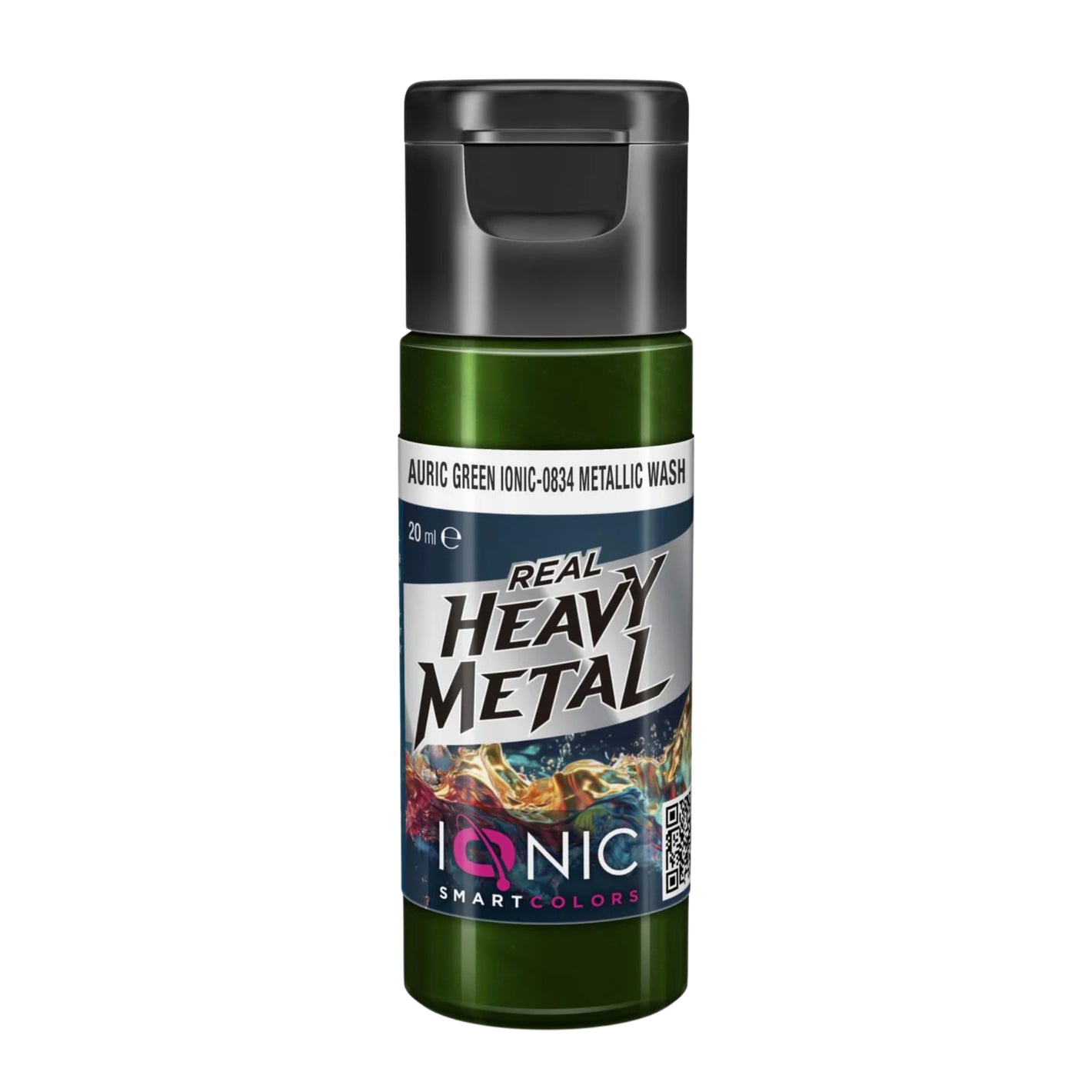 IONIC Real Heavy Metal Colors: Auric Green Wash (20ml)