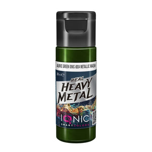 IONIC Real Heavy Metal Colors: Auric Green Wash (20ml)