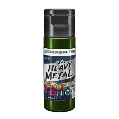 IONIC Real Heavy Metal Colors: Auric Green Wash (20ml)