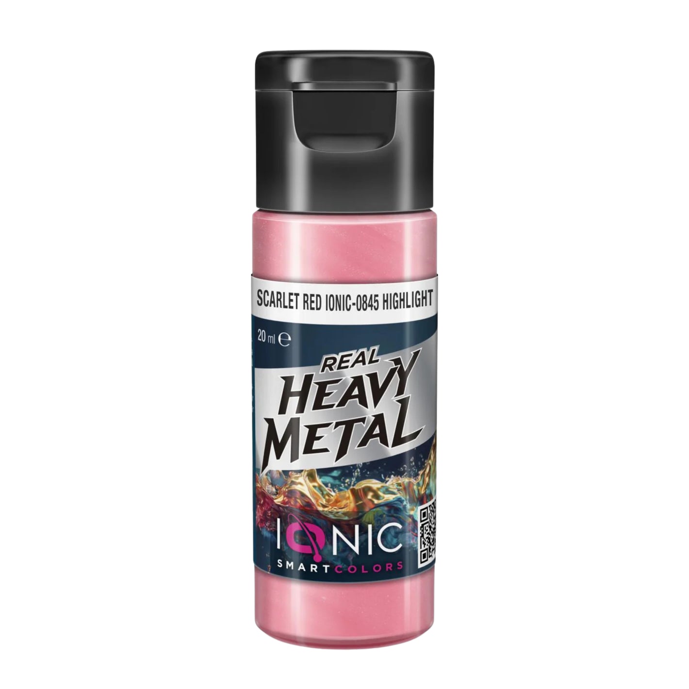 IONIC Real Heavy Metal Colors: Scarlet Red Highlight (20ml)