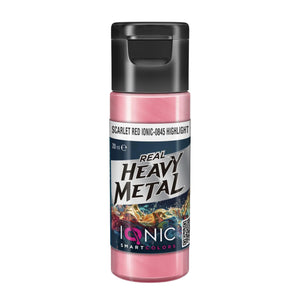 IONIC Real Heavy Metal Colors: Scarlet Red Highlight (20ml)