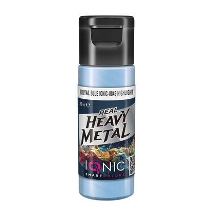 IONIC Real Heavy Metal Colors: Royal Blue Highlight (20ml)