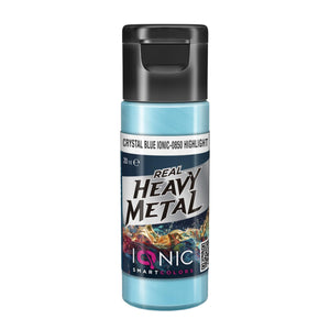 IONIC Real Heavy Metal Colors: Crystal Blue Highlight (20ml)