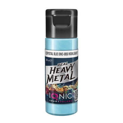 IONIC Real Heavy Metal Colors: Crystal Blue Highlight (20ml)
