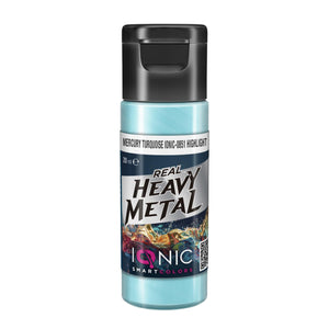 IONIC Real Heavy Metal Colors: Mercury Turquoise Highlight (20ml)