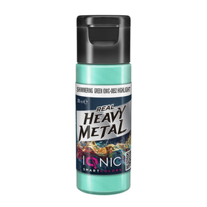 IONIC Real Heavy Metal Colors: Shimmering Green Highlight (20ml)