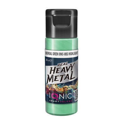 IONIC Real Heavy Metal Colors: Boreal Green Highlight (20ml)