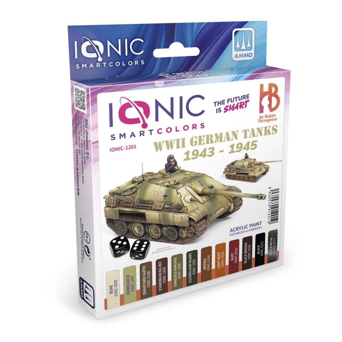 IONIC WWII German Tanks 1943 - 45 Set