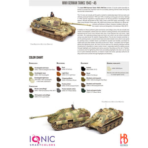 IONIC WWII German Tanks 1943 - 45 Set