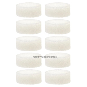 IWATA Air intake filter 10-pack. Foam filters for models IS800, 850, 875, 875HT, 925, 925HT, 975 Iwata