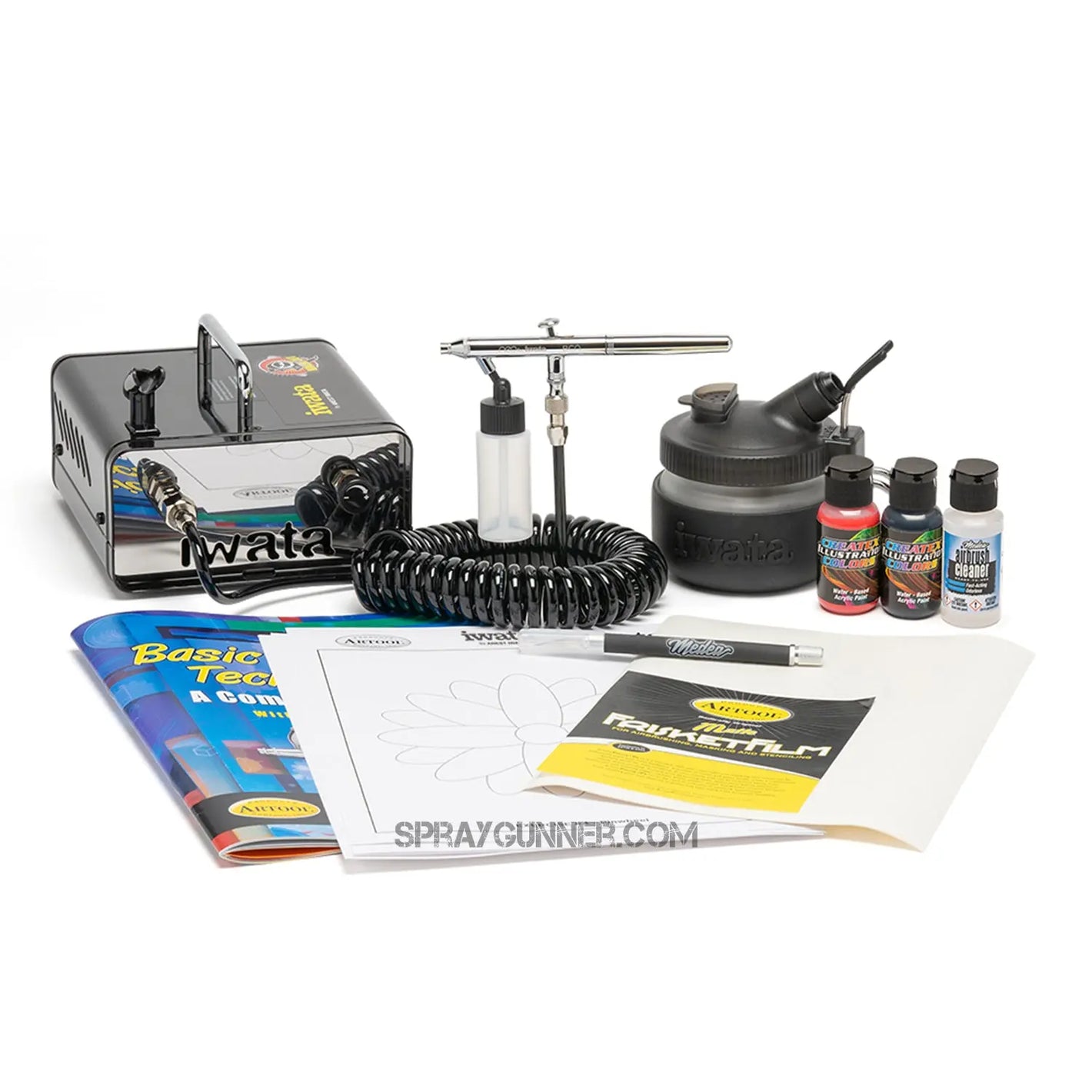 IWATA Beginner Airbrush Kit with NEO BCN Iwata