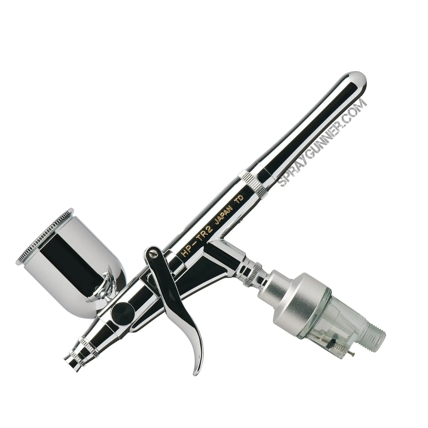 Iwata-Medea Revolution HP TR2 Aerografo A Grilletto - Dual Action, Alimentazione Laterale, Ugello 0,5 Mm, Per Verniciatura Auto E Modellismo