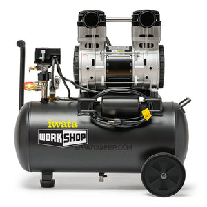 Iwata Workshop IWC28S Quiet Air Compressor Iwata