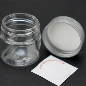 Jar with lid and label 0.5 oz - SprayGunner