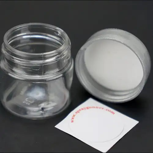 Jar with lid and label 0.5 oz