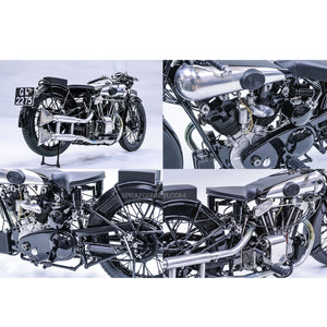 MODEL FACTORY HIRO: 1/9scale Fulldetail Kit : Brough Superior SS100