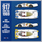 Model Factory Hiro K866 1/12 Porsche 917 Long Tail '69 Full Detail Kit