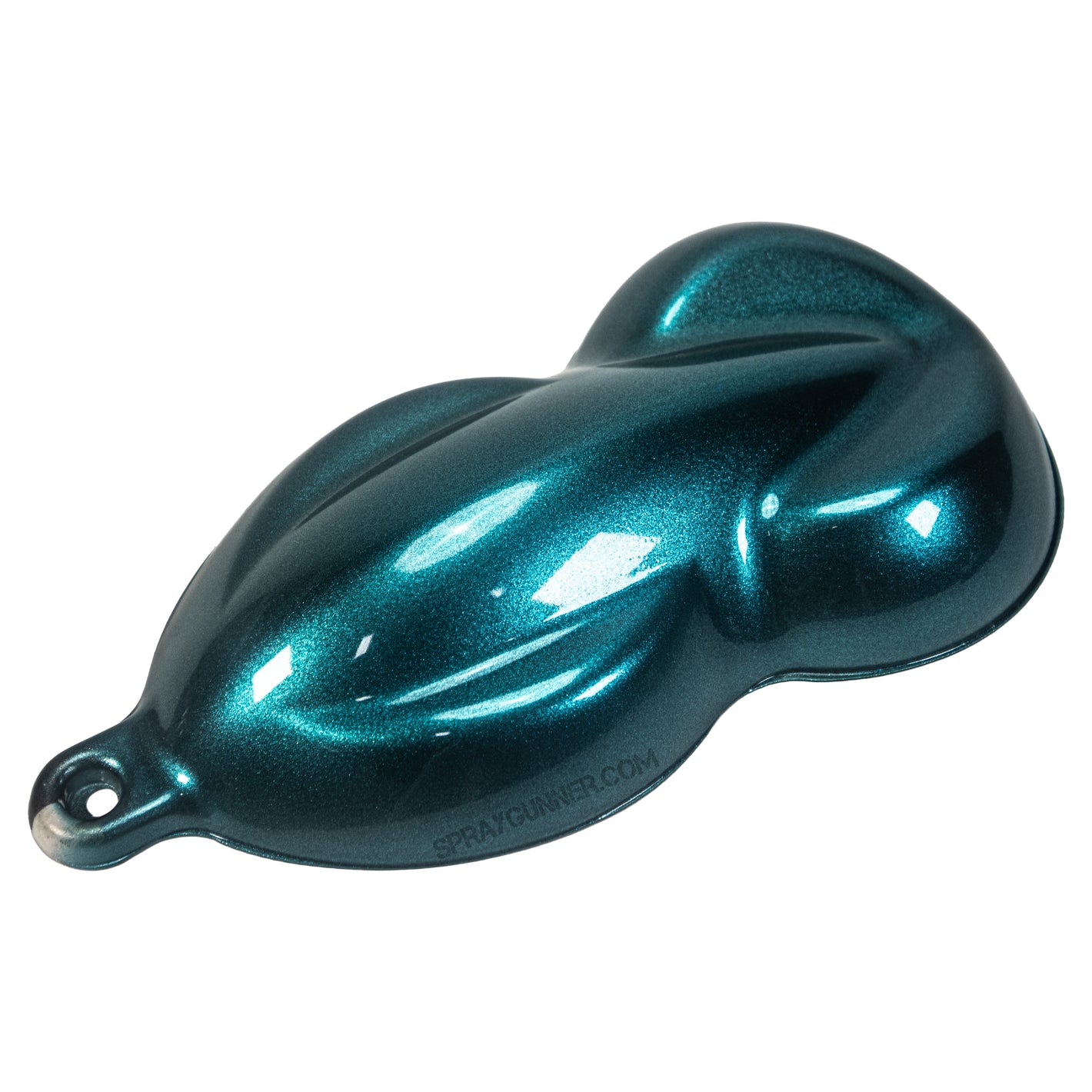 Custom Creative Paints: Kandy Basecoat Aqua Blue 1 liter (33.8oz)