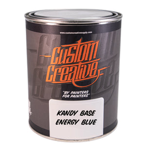 Custom Creative Paints: Kandy Basecoat Energy Blue 1 liter (33.8oz)