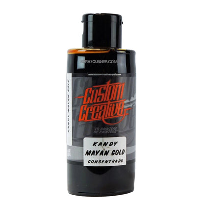 Custom Creative Paints: Concentrated Kandy Mayan Gold 150ml (5oz) - SprayGunner