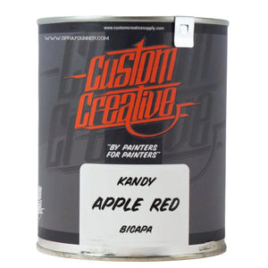 Custom Creative Paints: Kandy Apple Red 1 liter (33.8oz)