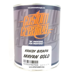 Pinturas creativas personalizadas: Kandy Mayan Gold 1 litro (33,8 oz)