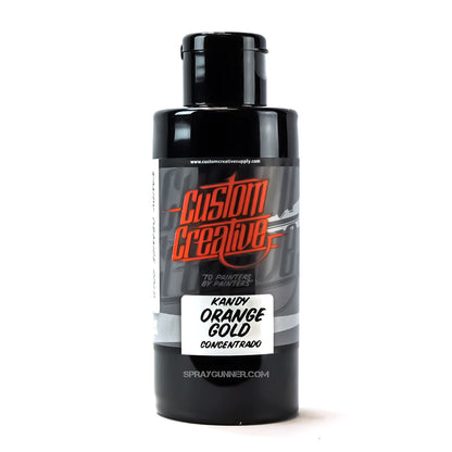 Pinturas creativas personalizadas: Kandy Orange Gold 150ml (5oz)