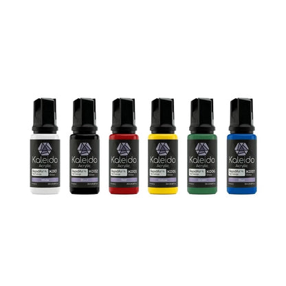 GAAHLERI Kaleido 6 Primary Colors Paint Set