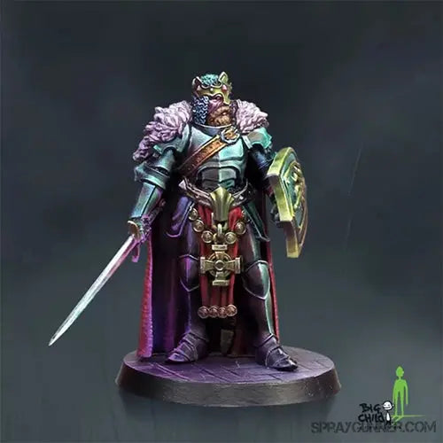 King Arthur Pendragon 35mm figurine [Echoes of Camelot Series] Big Child Creatives