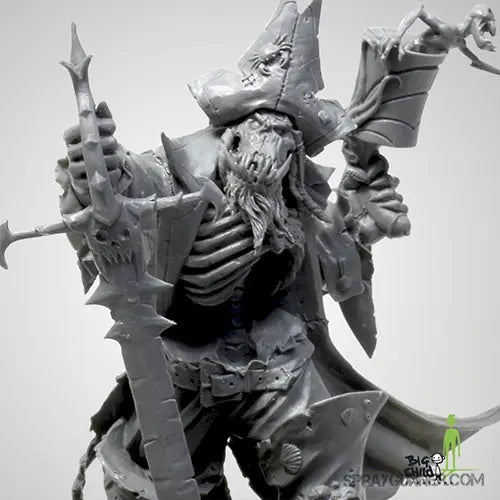 Kpt. Albrork the Fourfold Damned 75 mm [Black Sailors: Pirates of the Storm Coast Series] Big Child Creatives