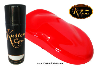 Kustom Canz Base Red Aerosol (Damaged Label) - SprayGunner