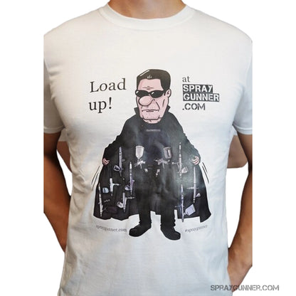 T-shirt "Load up at SprayGunner" - SprayGunner