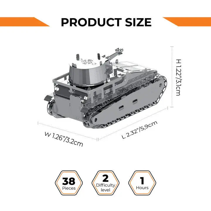 Leichttraktor VS.KFZ.31 (World of Tanks) Metal Model - SprayGunner