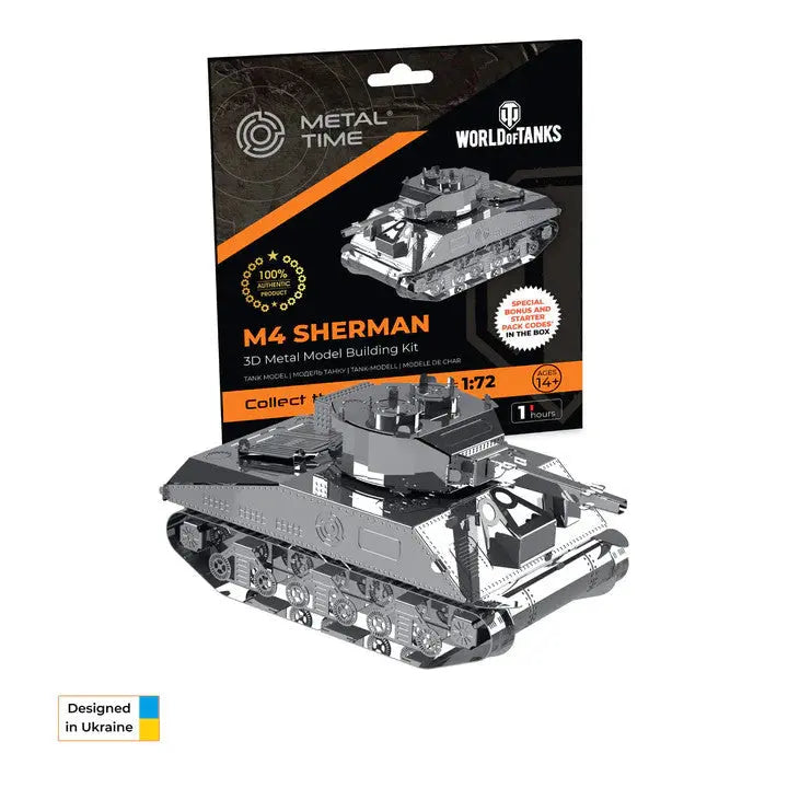 M4 Sherman (World of Tanks) Metal Model - SprayGunner