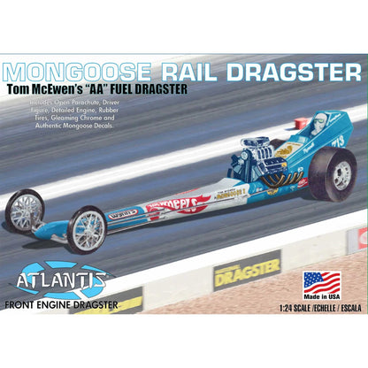 1/24 Mongoose Rail Dragster (Tom McEwen's AA Fuel Dragster) Model Kit