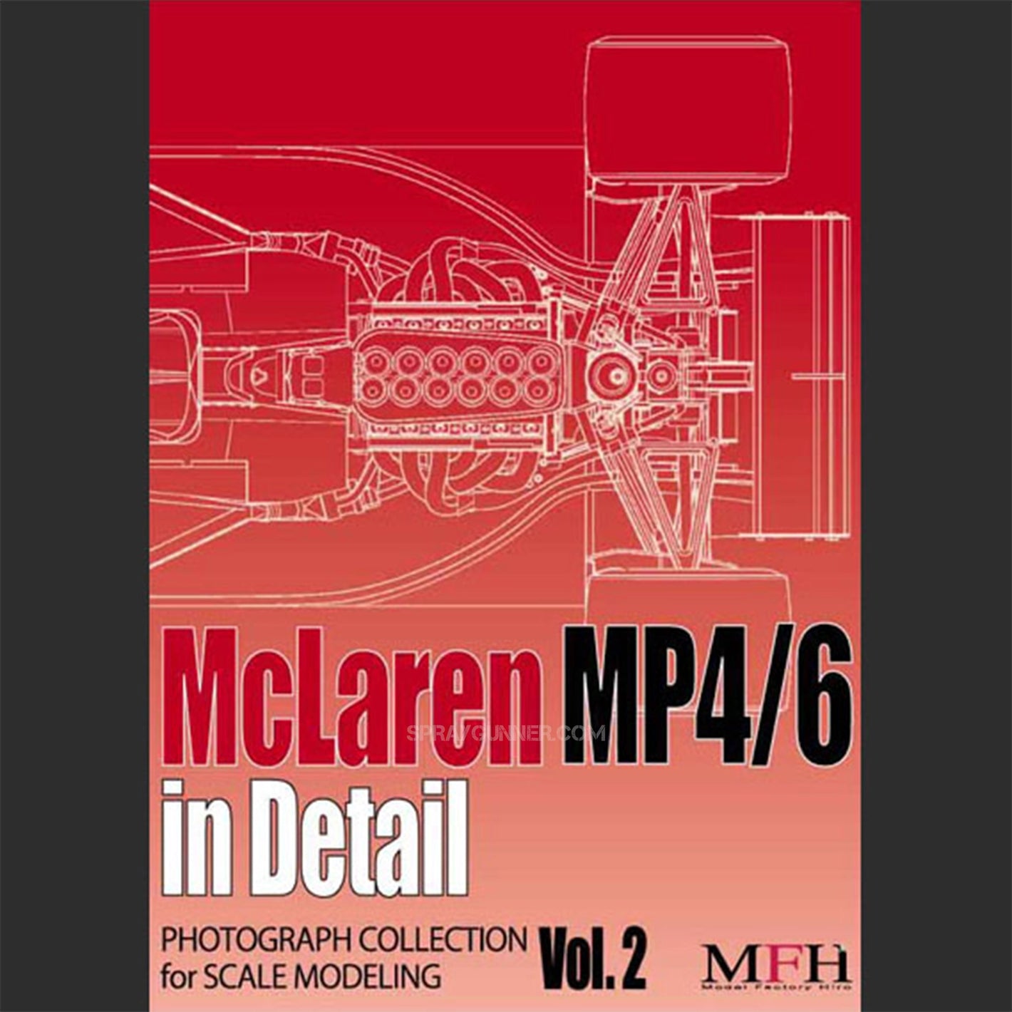 MODEL FACTORY HIRO Publication: PHOTOGRAPH COLLECTION Vol.2 "McLaren MP4/6 in Detail"