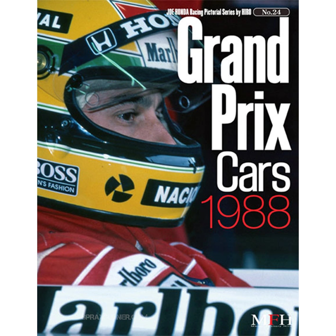 MODEL FACTORY HIRO Publication: Racing Pictorial Series by HIRO No.24 : Grand Prix Cars 1988