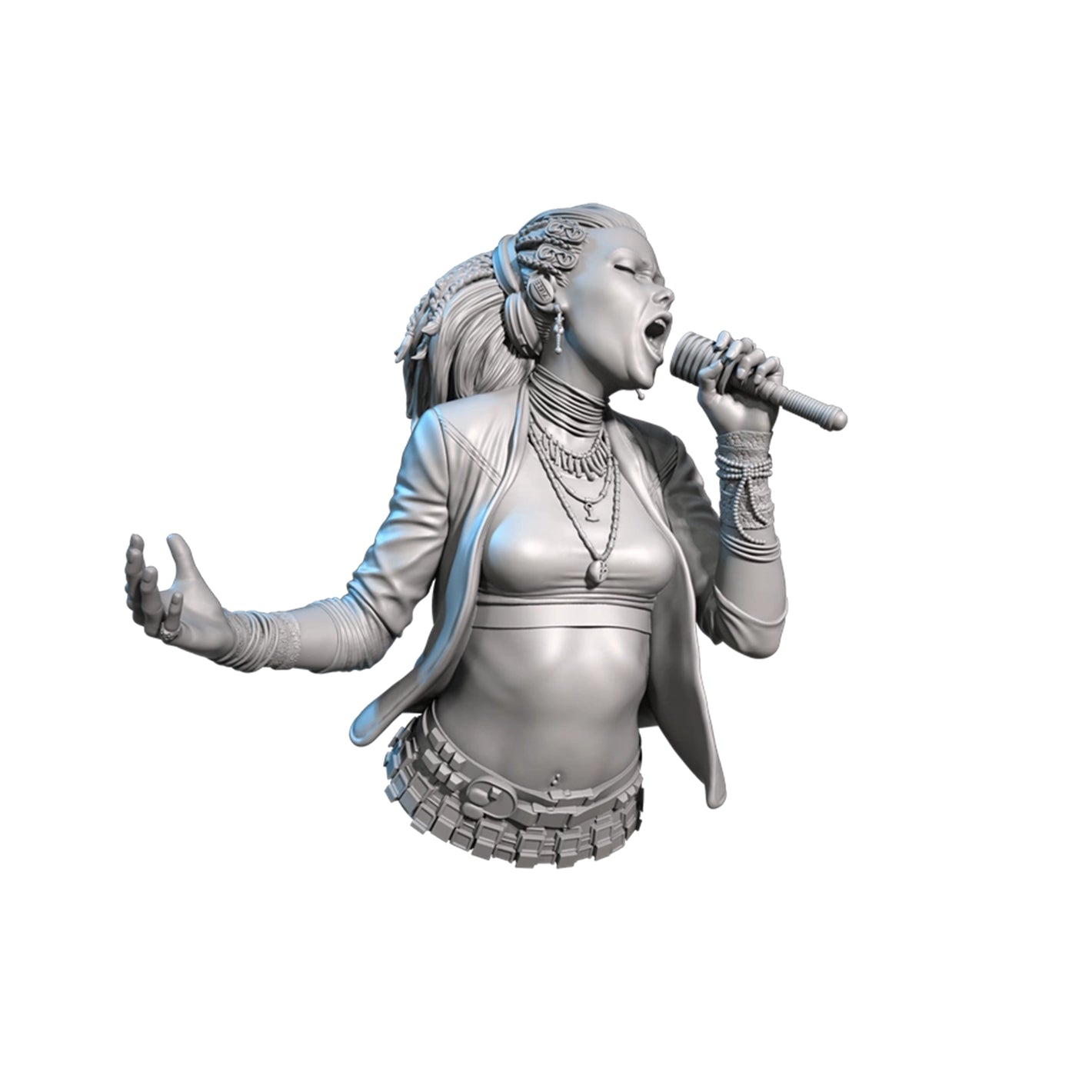 Midguard Miniatures: Freya the Skald Bust 1:10