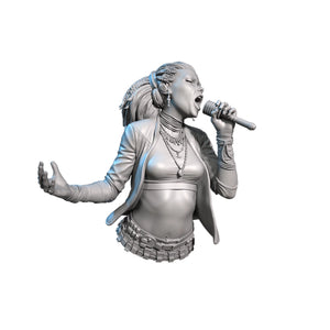 Midguard Miniatures: Freya the Skald Bust 1:10