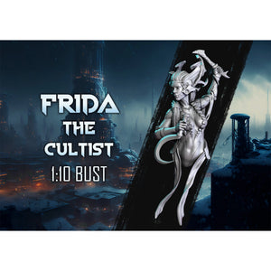 Midguard Miniatures: Frida the Cultist Bust 1:10